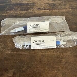 Lovenox Pharmaceutical Rep Pens Drug Rep Vintage Plastic Ink Pens New In Package